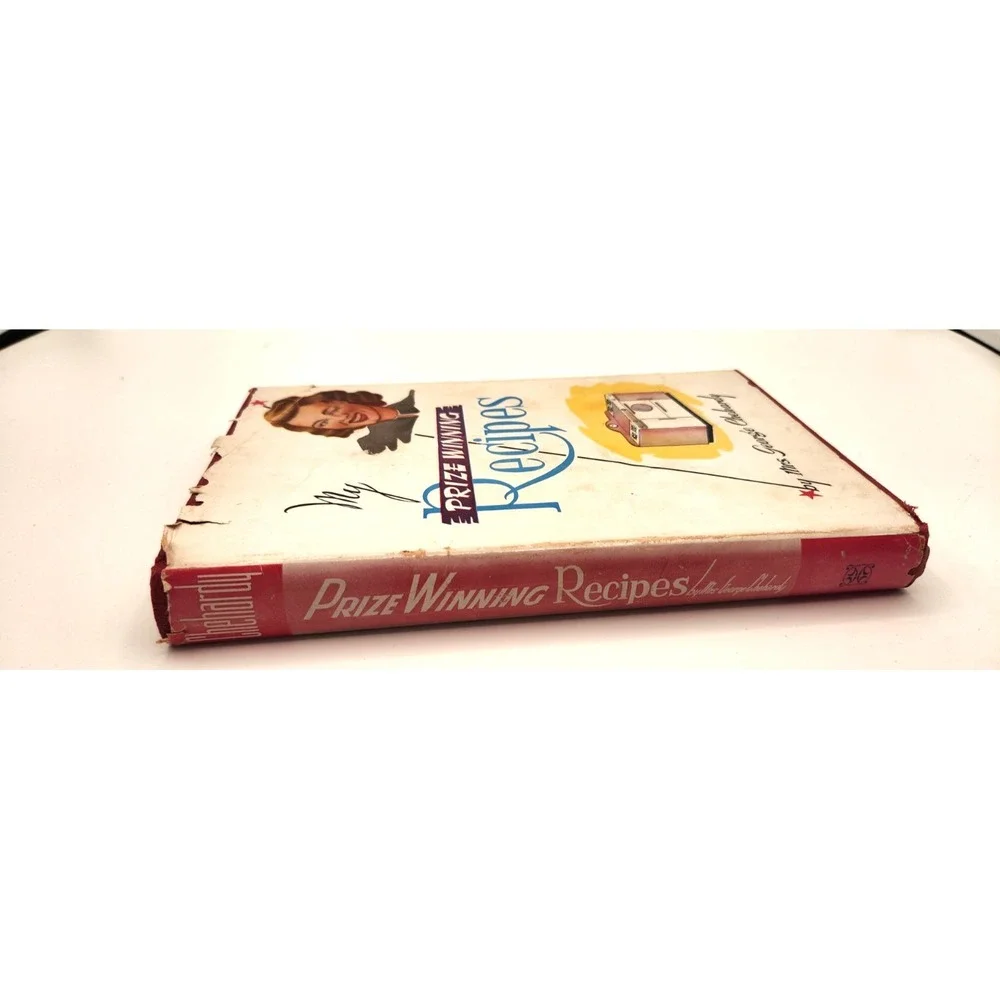 My Prize Winning Recipes Cook Book 1941 Mrs. George Chehardy Vintage HC Scarce